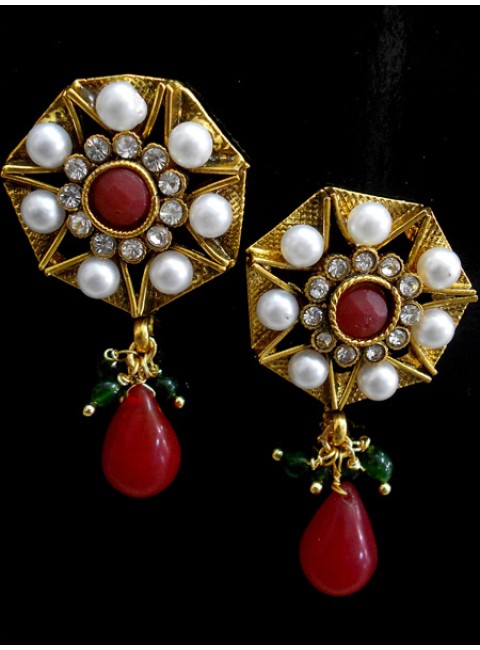 Polki Earrings